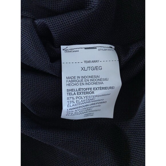 Under Armour Womens Summit Crop Top Size XL Black Full Zip High Neck Activewear - Picture 11 of 15